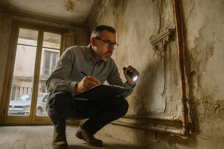 Seguro de hogar para pisos antiguos: qué mirar en instalaciones, tuberías y estructura antes de contratar