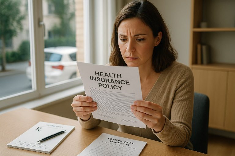 Seguro de salud que cubra psicología y salud mental: qué exigir antes de contratar