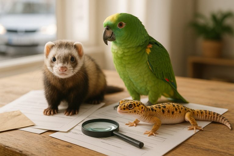 Cómo elegir un seguro para mascotas exóticas: qué especies se aseguran en España y qué queda fuera Cómo elegir un seguro para mascotas exóticas: qué especies se aseguran en España y qué queda fuera