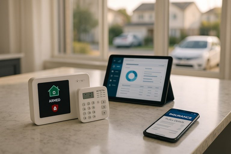 Seguro de hogar y sistemas de alarma conectados a CRA: cómo elegir la póliza y qué descuentos y exigencias esp